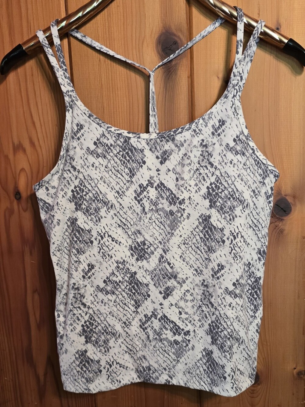 Victoria's Secret PINK snake print tank top features a buttery soft fabric‎